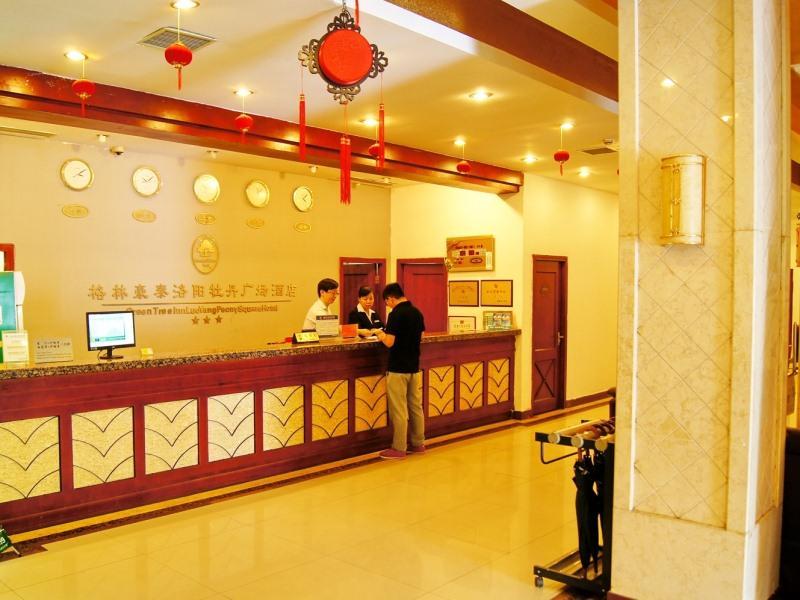 Greentree Inn Henan Luoyang Peony Square Business Hotel Exterior foto